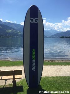 Aquaglide Cascade 10ft inflatable SUP - planche à pagaie de fond