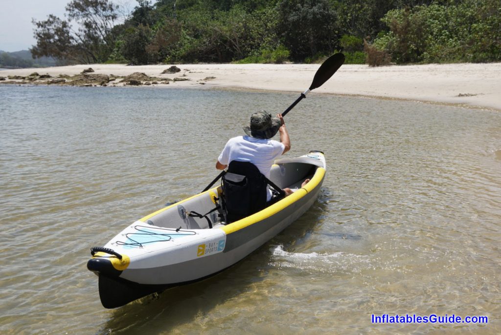 Bay Sports Air Glide 473 kayak gonflable - facile à manœuvrer